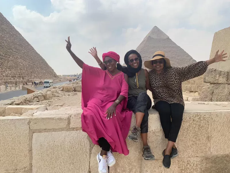 Pyramids of Giza in 9-Day Egypt tours from USA